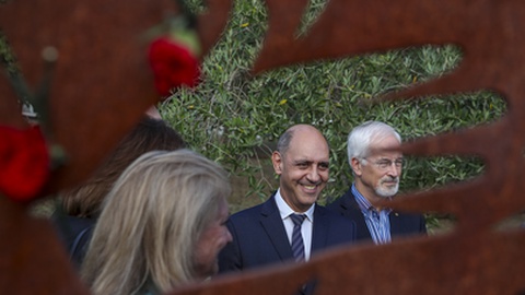 O novo ministro da Saúde, Manuel Pizarro.&nbsp; Foto PAULO NOVAIS/LUSA