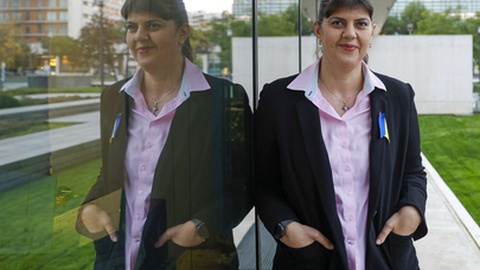 A procuradora-geral Europeia, Laura Kövesi. Foto ANTÓNIO PEDRO SANTOS/LUSA