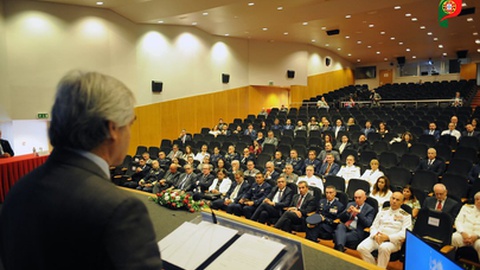 Nuno Melo realça o reforço de remunerações aos actuais e ex-militares.&nbsp; &nbsp;Foto DR/Ministério da Defesa Nacional