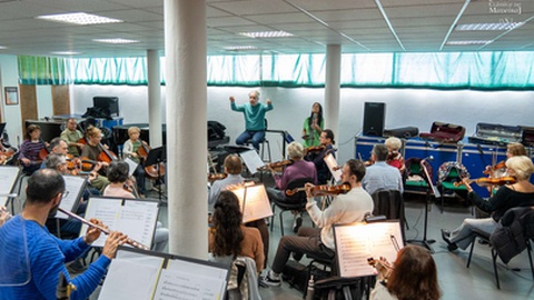 Ensaio geral para o concerto