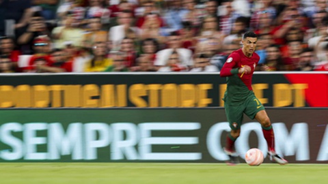 Cristiano Ronaldo a um jogo da internacionalização 200 por