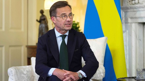 Ulf Kristersson é o primeiro-ministro sueco.