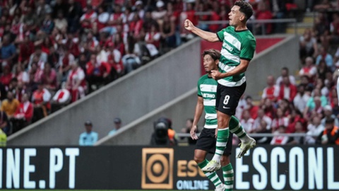 Sporting vence Moreirense e chega-se à frente, Sporting