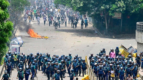 Situação estará ligada à onda de protestos anti-governamentais.&nbsp; Foto&nbsp;MUNIR UZ ZAMAN / AFP
