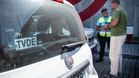 Legislação quer apertar na fiscalização aos TVDE.&nbsp; &nbsp;Foto Arquivo/André Rolo