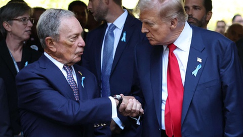 Bloomberg distancia-se de Trump no que toca ao clima.&nbsp; &nbsp;Foto&nbsp;Michael M. Santiago / Getty Images via AFP