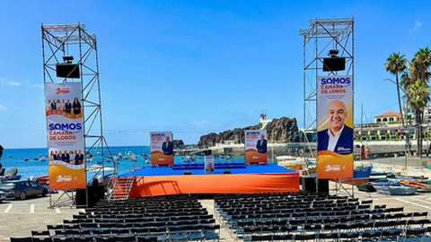 Está tudo a postos para a apresentação da candidatura, em Câmara de Lobos.