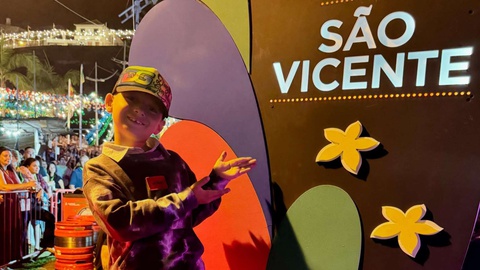 Diego Gonzalez, como é mais conhecido,
actuou nas Festas de São Vicente, na passada sexta-feira