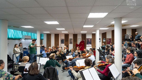 Ensaio da Orquestra Clássica da Madeira para o Concerto de Natal do DIÁRIO