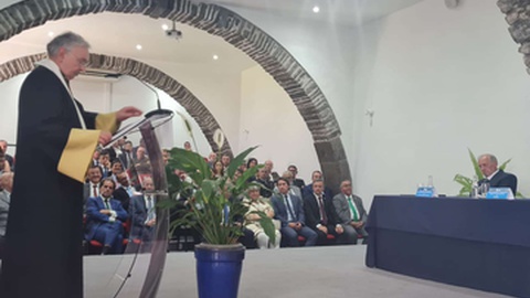 Sílvio Fernandes, reitor da Universidade da Madeira.&nbsp;