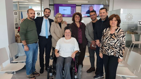 Espaço recebeu a visita de&nbsp;Diogo Gomes, vereador que tem a tutela dos recursos humanos na CMF.