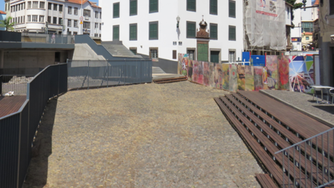 Largo do Pelourinho, onde esteve a primeira feira do Funchal (PESP / Wikimedia CC-BY-SA 4.0)