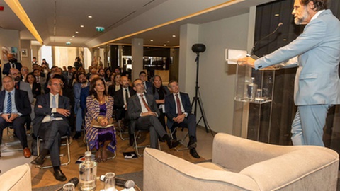 Miguel Albuquerque foi um dos intervenientes na Cimeira.&nbsp;