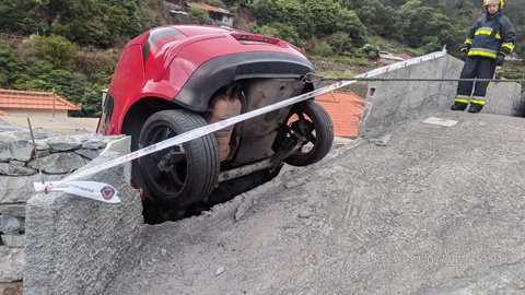 Um acidente ocorrido em Machico provocou um ferido.