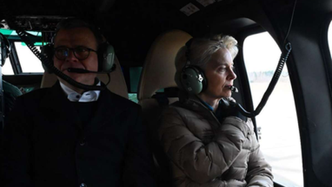 Foto DR/XTwitter/Ursula Von der Leyen