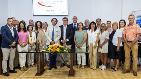 Cerimónia de tomada de posse&nbsp;dos novos órgãos sociais da Casa do Povo de São Gonçalo