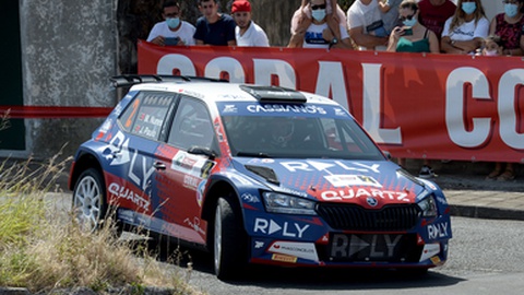 Miguel Nunes e João Paulo venceram a edição de 2021 do rali. Foto ASPRESS