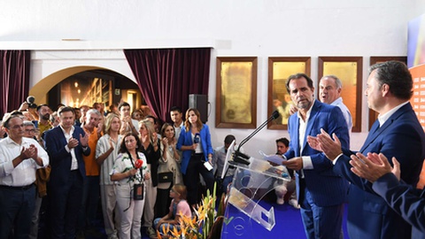 Luís Montenegro associou-se aos festejos tímidos do PSD-Madeira.