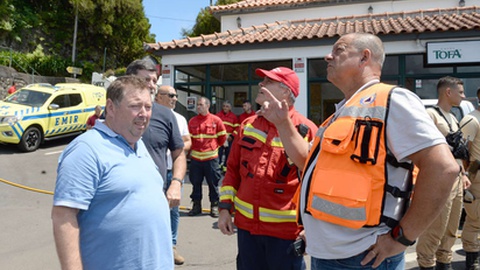 Imagem captada no passado domingo, na Encumeada.