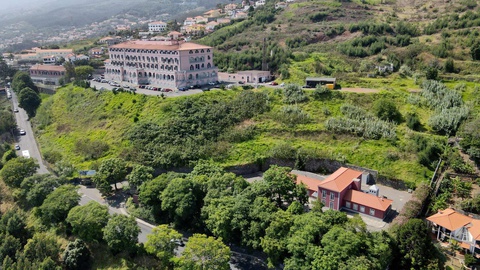 Estado actual dos terrenos que circundam o Hospital dos Marmeleiros.&nbsp;