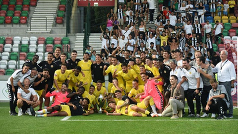 CD Nacional ergueu o troféu na última edição, disputada em 2024. Foto ASPRESS