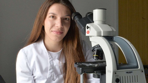 Margarida Sousa, fundadora do Mitocys, o primeiro laboratório privado da Madeira especializado em análises clínicas veterinárias. Um exemplo de uma jovem madeirense que trabalha na ciência. FOTO HELDER SANTOS/ASPRESS