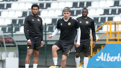 Treino do Nacional&nbsp;