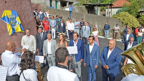 Inauguração teve direito a banda de música.&nbsp;