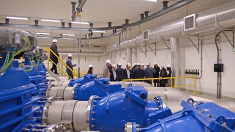 A comissão de Energia e Ambiente da assembleia da República visitou a ETAR.