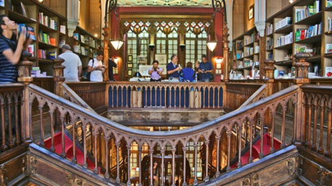 Livraria Lello e Irmão, no Porto&nbsp;