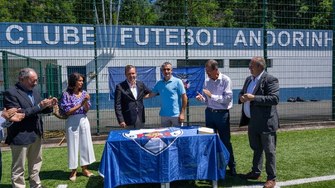 Rui Barreto na cerimónia de assinatura do contrato-programa que irá permitir concretizar o projecto aprovado pelo OPRAM