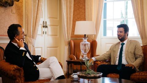 Miguel Silva Gouveia reuniu com Celso Guedes de Carvalho.