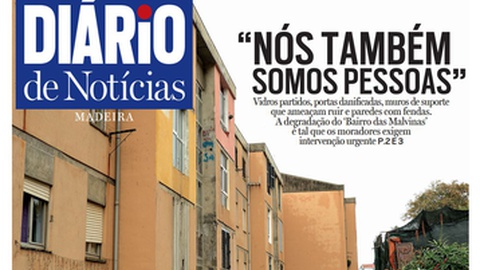 Capa da edição impressa do DIÁRIO a 16 de Fevereiro de 2017