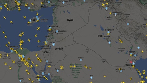 Foto DR/Flightradar24