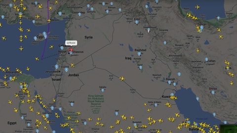 Foto DR/Flightradar24