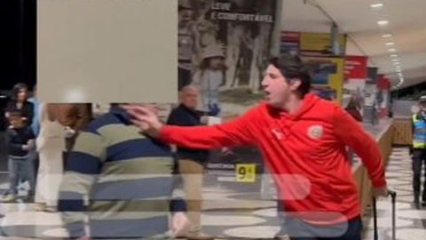 Captura de imagem do vídeo divulgado pela RTP-Madeira.