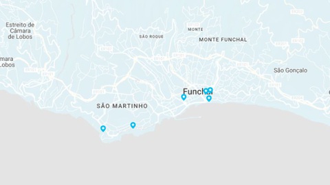 A Powerdot tem cinco pontos de acesso a carregamento na Madeira.&nbsp; &nbsp;Fotos DR/Powerdot