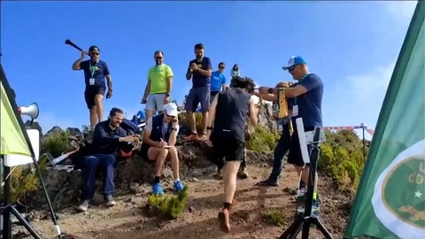 Chegada do japonês à meta