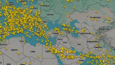 Foto DR/Flightradar24