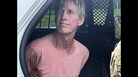 Ryan Routh no momento da detenção há um ano.&nbsp; &nbsp;Foto DR