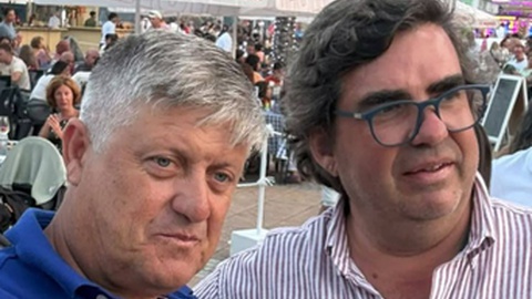 António Nóbrega (à esquerda) foi candidato da IL à Câmara Municipal de Machico.   Foto DR/IL Machico