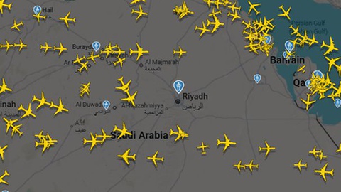 Foto DR/Flightradar24