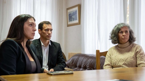 Lucinda Moreira, Jéssica Teles e António Teixeira reuniram esta quinta-feira com Hugo Marques.&nbsp;