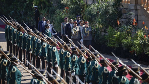 Ramaphosa foi empossado na quarta-feira para um segundo e último mandato de cinco anos como Presidente da África do Sul