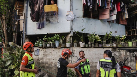 Autoridades e população colaboraram nos trabalhos preventivos.