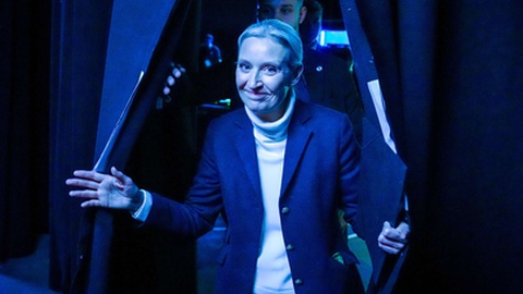 Alice Weidel é a líder do partido de extrema-direita alemã.&nbsp; &nbsp;Foto&nbsp;EPA/KAY NIETFELD / POOL