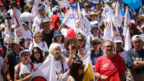 Manifestações tiveram lugar, também, em Portugal.&nbsp;