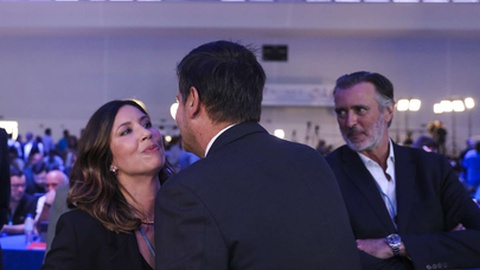 João Cotrim de Figueiredo na foto em segundo plano.&nbsp; &nbsp;Foto&nbsp;PAULO CUNHA/LUSA