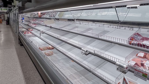 Nos últimos dias assistiu-se a uma corrida aos supermercados, com os norte-americanos a se prepararem para ficarem retidos em casa.