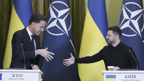 Ontem,&nbsp;Zelensky, reuniu com o Secretário Geral da NATO, Mark Rutte.&nbsp;